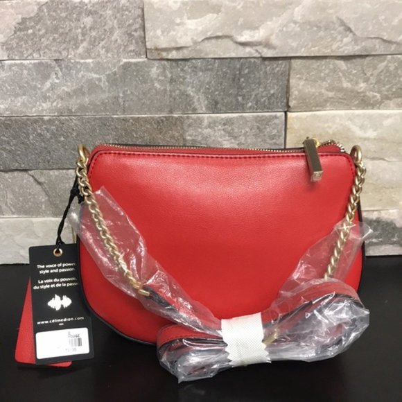 Celine Dion Octave Leather Crossbody Bag - Picture 10 of 11